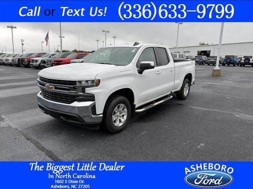Summit White 2020 Chevrolet Silverado 1500 LT