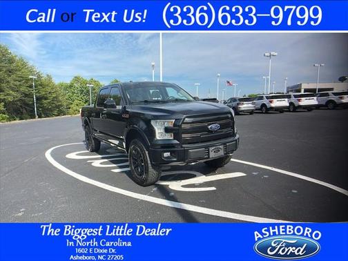 Tuxedo Black Metallic 2015 Ford F-150 Lariat