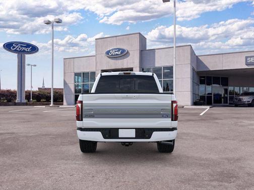 Star White Metallic Trico 2026 Ford F-150 Platinum