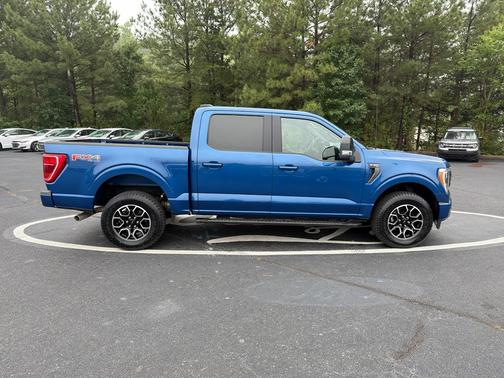 Atlas Blue Metallic 2023 Ford F-150 XLT