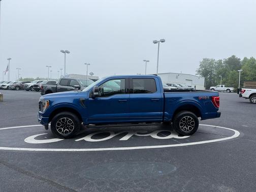 Atlas Blue Metallic 2023 Ford F-150 XLT