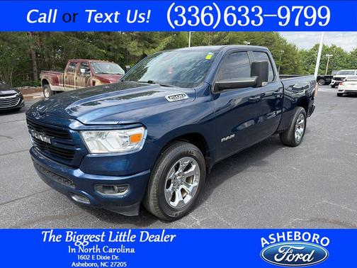 Patriot Blue Pearlcoat 2019 RAM 1500 Big Horn