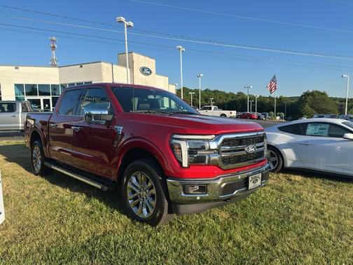 Rapid Red Metallic Tinted Clearcoat 2025 Ford F-150 Lariat