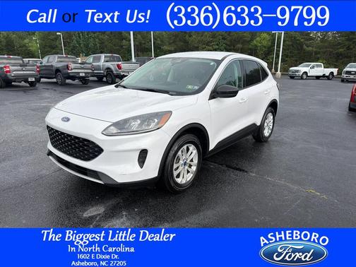 Oxford White 2022 Ford Escape SE