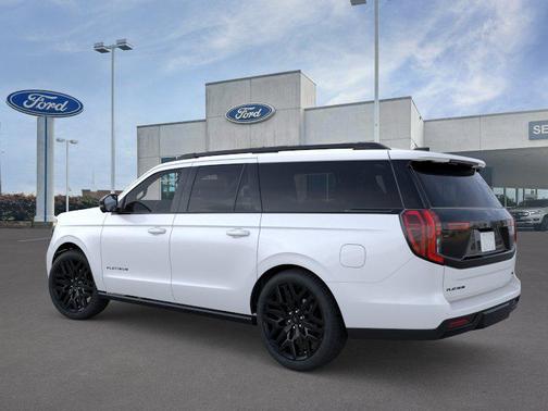 Star White Met Tri-Coat 2026 Ford Expedition Max Platinum