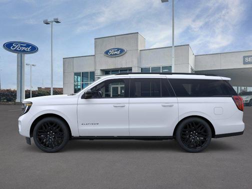 Star White Met Tri-Coat 2026 Ford Expedition Max Platinum