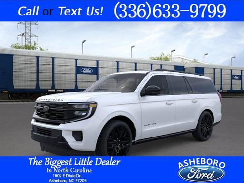 Star White Met Tri-Coat 2026 Ford Expedition Max Platinum
