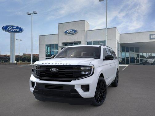 Star White Met Tri-Coat 2026 Ford Expedition Max Platinum