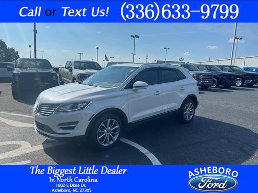 White Platinum Metallic Tri-Coat 2015 Lincoln MKC Base