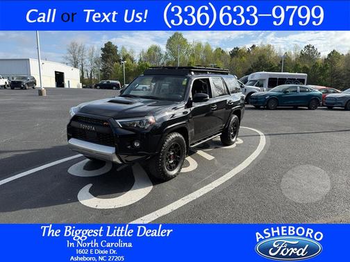Midnight Black Metallic 2021 Toyota 4Runner TRD Off Road Premium