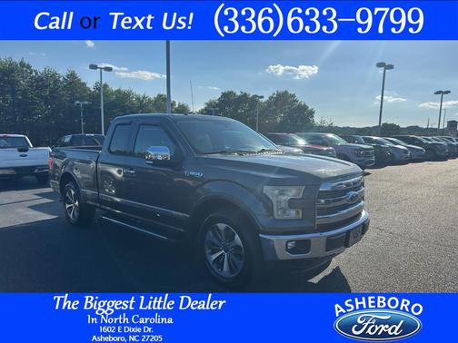 Magnetic Metallic 2015 Ford F-150 Lariat