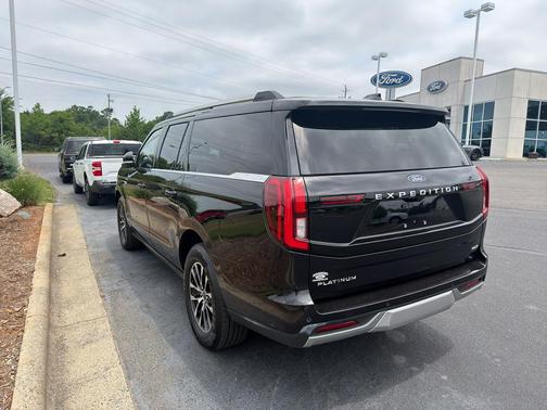 Agate Black Metallic 2025 Ford Expedition Max Platinum