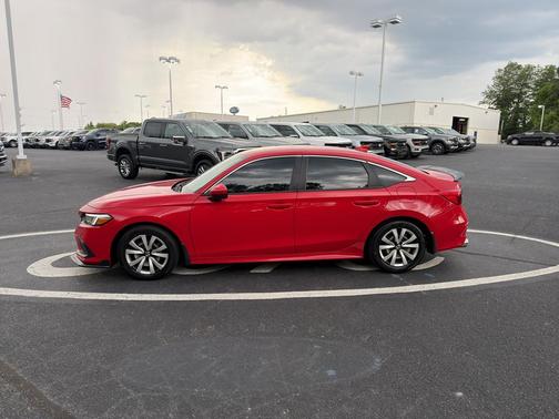 Rallye Red 2024 Honda Civic LX