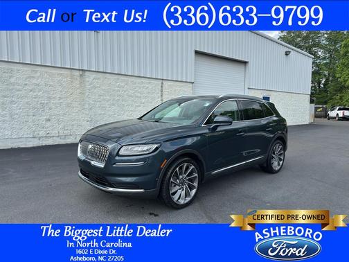 Flight Blue Metallic Clearcoat 2022 Lincoln Nautilus Reserve