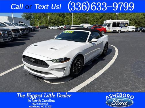 Oxford White 2020 Ford Mustang EcoBoost Premium