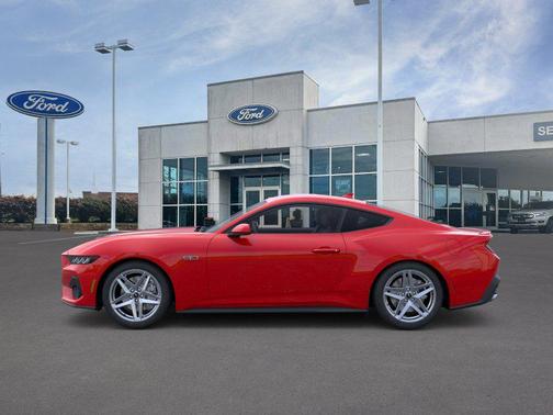 Race Red 2025 Ford Mustang GT