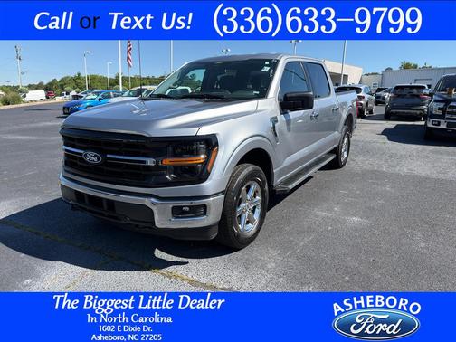 Iconic Silver Metallic 2025 Ford F-150 XLT