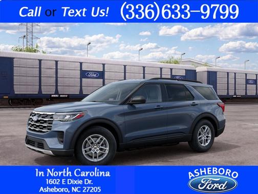 Vapor Blue 2027 Ford Explorer Active