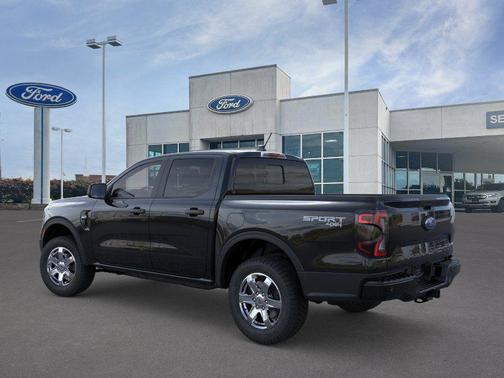 Shadow Black 2026 Ford Ranger XLT