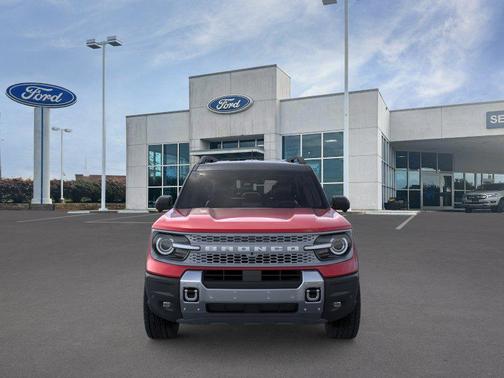Ruby Red Metallic Tinted Clearcoat 2026 Ford Bronco Sport Badlands