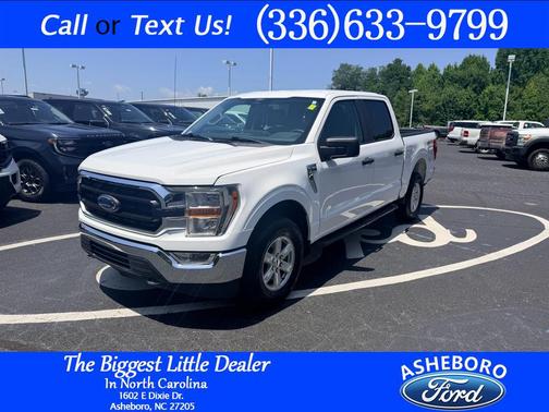 Oxford White 2022 Ford F-150 XLT