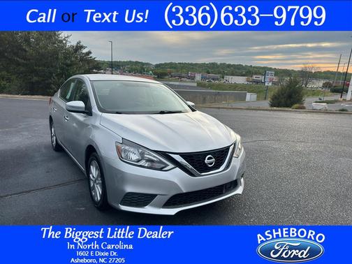 Brilliant Silver Metallic 2019 Nissan Sentra SV