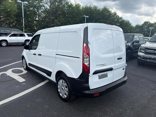 Frozen White 2023 Ford Transit Connect XL Cargo Van