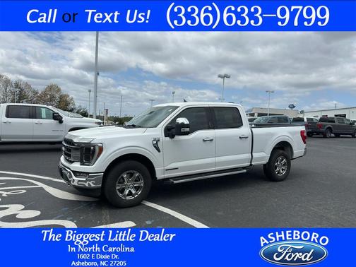 Oxford White 2022 Ford F-150 Lariat Truck