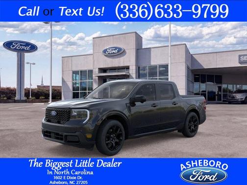 Shadow Black 2026 Ford Maverick Lariat