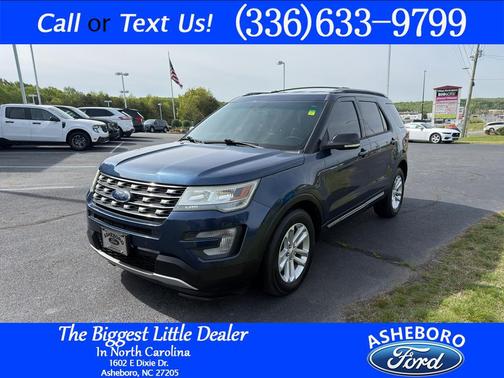 Blue Jeans Metallic 2016 Ford Explorer XLT