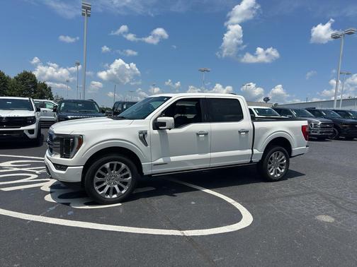Star White Metallic Tri-Coat 2022 Ford F-150 Limited