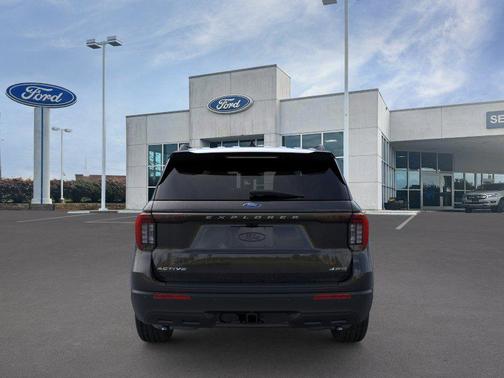 Agate Black Metallic 2026 Ford Explorer Active