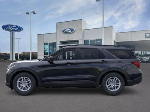 Agate Black Metallic 2026 Ford Explorer Active