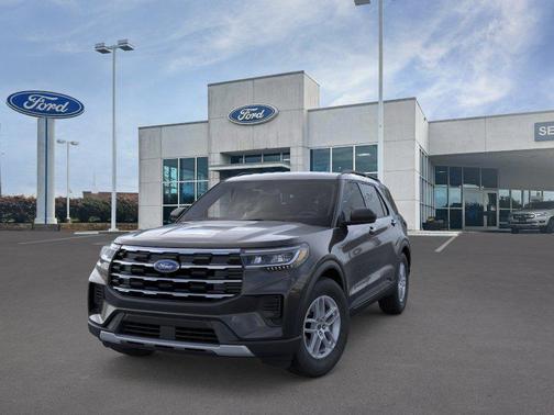 Agate Black Metallic 2026 Ford Explorer Active