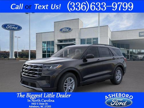 Agate Black Metallic 2026 Ford Explorer Active