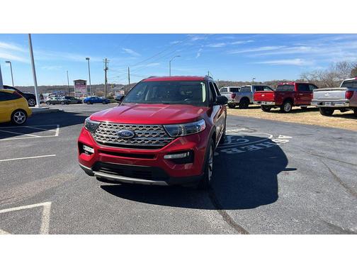 Rapid Red Metallic Tinted Clearcoat 2021 Ford Explorer Limited
