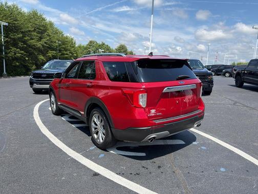 Rapid Red Metallic Tinted Clearcoat 2021 Ford Explorer Limited