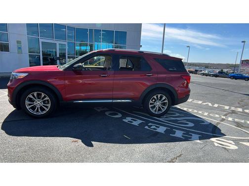 Rapid Red Metallic Tinted Clearcoat 2021 Ford Explorer Limited
