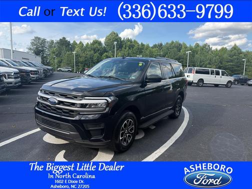 Agate Black Metallic 2024 Ford Expedition XLT
