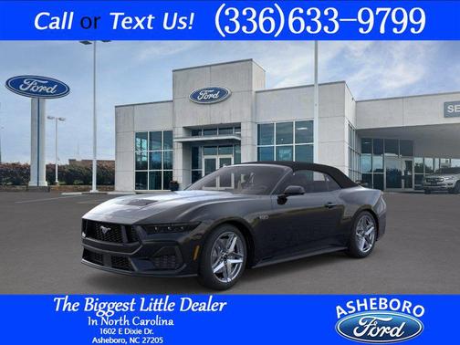 Shadow Black 2026 Ford Mustang GT Premium