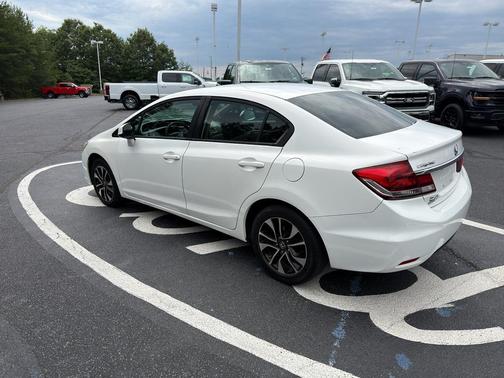 Taffeta White 2013 Honda Civic EX