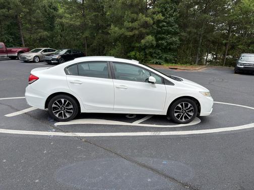 Taffeta White 2013 Honda Civic EX
