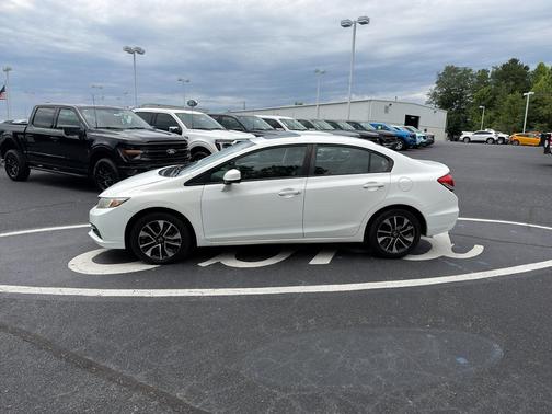 Taffeta White 2013 Honda Civic EX