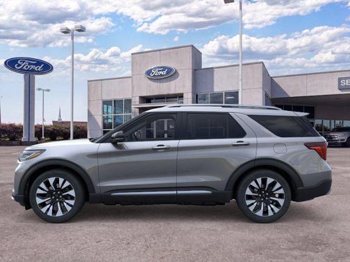 Carbonized Gray Metallic 2026 Ford Explorer Platinum
