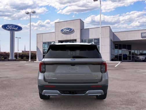 Carbonized Gray Metallic 2026 Ford Explorer Platinum
