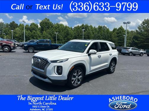 Hyper White 2021 Hyundai PALISADE SEL