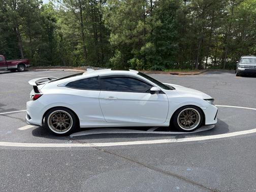Platinum White Pearl 2019 Honda Civic Si Base