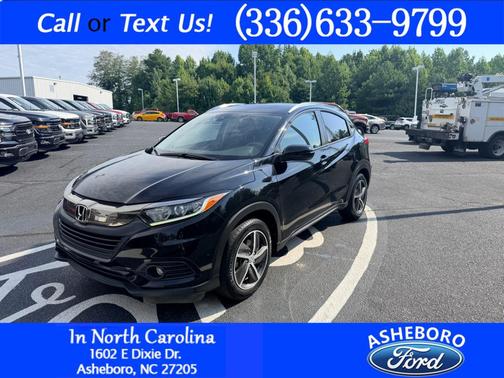 Crystal Black Pearl 2022 Honda HR-V EX