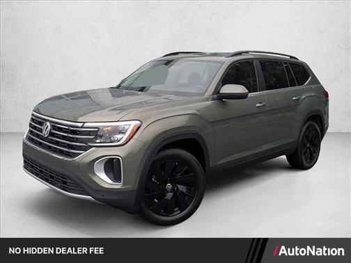 avocado green pearl 2026 Volkswagen Atlas 2.0T SE w/Technology