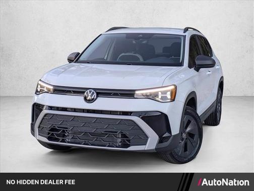 Pure White 2026 Volkswagen Taos S